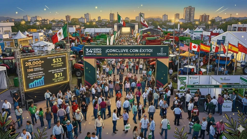 Éxito Millonario: Expo Agro Sinaloa 2026 Cierra con 33 MDP en Operaciones Proyectadas y Gran Impulso Económico para Culiacán