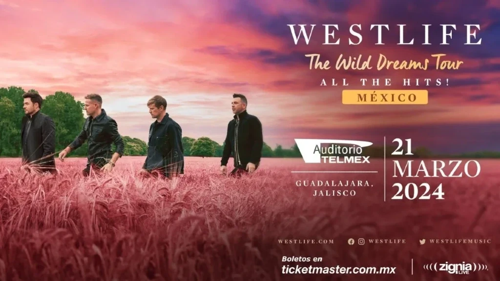 ¡Westlife Desata Euforia! Nuevo Álbum y Gira Mundial '25 Aniversario' Confirman 3 Fechas en México para 2027: Preventa Inicia el 12 de Mayo